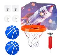 Cerchi da parete, Scopo da basket interno,Cestino da basket interno per cerchio pieghevole e luminoso | Cerchio da basket sopra la porta, cerchio da camera da letto regolabile