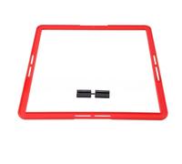 Cerchi di agilità Calcio Allenamento Velocità Agilità Anello Calcio Basket Scala for i piedi Velocità Ostacoli Esercizio S(A-Red)