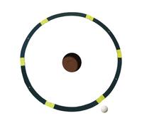 Cerchi di pratica di scheggiatura, anelli per bersaglio per buche da golf, rete da scheggiatura perfetta al tocco, accessori per l'allenamento del golf per mettere, marcatori bersaglio di varie forme