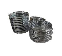 Cerchi For Batteria In Lega Da 5 Pezzi Da 6 Pollici A 4 Fori | Confezione da 5 pezzi con 4 fori precisi for rullante/percussioni da 6".
