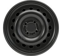 Alcar Stahlrad Cerchio in acciaio 7935 5,5x15 4x100 ET43 Nero
