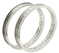 CERCHI IN ALLUMINIO BORDO H MOTO D'EPOCA MV AUGUSTA DISCO VOLANTE ALUMINUM RIM