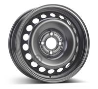 Cerchi in ferro KFZ ALCAR STEEL 15" 6J 4x100 ET 40 60 NERO