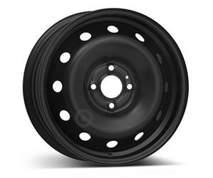 Cerchi in ferro KFZ ALCAR STEEL 15" 6J 4x100 ET 50 60 NERO