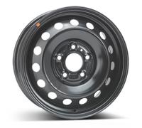 Cerchi in ferro KFZ ALCAR STEEL 15" 6J 5x114.3 ET 48 67 NERO