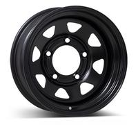 Cerchi in ferro KFZ ALCAR STEEL 16" 7J 5x165.1 ET -20 122.5 NERO
