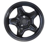 Cerchi in ferro MW GIANETTI RUOTE STEEL 16" 6.5J 4x108 ET 25 58.1 NERO