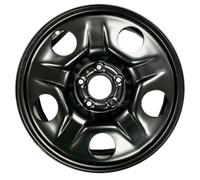 Cerchi in ferro MW GIANETTI RUOTE STEEL 16" 6.5J 5x110 ET 40 58.1 NERO