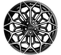 Cerchi in lega ANTERA A105 22" 9.5J 5x108 ET 35 63.4 PIANO BLACK DIAMOND