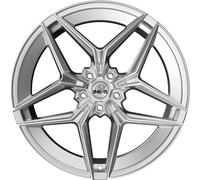 Cerchi in lega ANTERA A107 19" 8.5J 5x112 ET 40 66.6 SILVER ICE