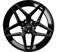 Antera Cerchi in lega A107 20" 9,0J 5x112 45 66,60 Piano Black per Volkswagen Passat