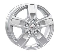 Cerchi in Lega Autec QUANTRO 7.0x17 ET60 5x118 SIL per Opel Movano