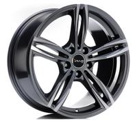 Cerchi in lega AVUS AF15 19" 8.5J 5x112 ET 50 57.1 ANTRACITE DIAMANTATO