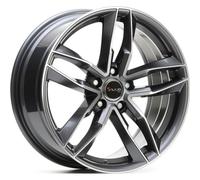 Cerchi in lega AVUS AF16 18" 8J 5x112 ET 25 66.6 ANTRACITE DIAMANTATO