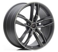 Cerchi in lega AVUS AF16 21" 10J 5x112 ET 19 66.6 MATT ANTHRACITE POLISHED