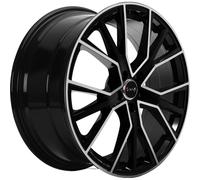 Cerchi in lega AVUS AF18 21" 9.5J 5x112 ET 31 66.6 BLACK POLISHED
