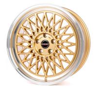 Cerchi in lega Borbet B 8.0x17 Gold Polish Rim