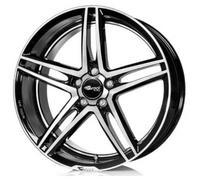 Cerchi in lega Brock B33 8.5x18 Black Glossy Polished