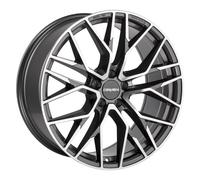 Cerchi in Lega Carmani 20 Ludwig 8.0x18 ET45 5x112 HYPP per Audi A3 A4 A6 A8 Q2