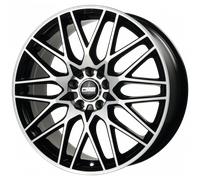 Cerchi in lega Cms C25 9.0x20 Diamond Black Gloss