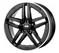 Cerchi in lega Cms C29 AERO 7.5x18 Diamond Rim Black Gloss