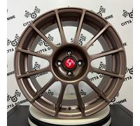 Cerchi in lega DEDICATI ABARTH 500 da 17" NUOVI DEDICA ESSEESSE BRONZO