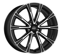 CERCHIO IN LEGA DEZENT AR DARK PER AUDI Q3 7X18 5X112 BLACK/POLISHED UAM