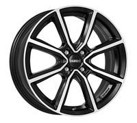 Cerchi in Lega Dezent TN dark 6.5Jx16 ET45 4x100 per Fiat 124 Linea Punto Grande
