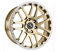 Cerchi in Lega Dlw Combat 9.0x20 Matt Gold Lip Polished