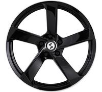 Cerchi in lega ETA BETA MAGIC 19" 8.5J 5x112 ET 25 66.5 MATT BLACK LIP POLISH