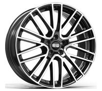 Cerchi in lega EW EW08 TITANIUM 20" 10J 5x112 ET 31 66.45 BLACK POLISHED