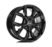 Cerchi in lega EW kit 4 pezzi 18 pollici per Audi A3 A4 Q2 Q3 - 5 fori ET45 nero