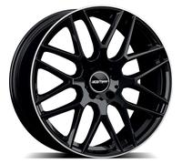 Cerchi in lega GMP BERGHEM 21" 9.5J 5x112 ET 33 66.6 BLACK DIAMOND LIP