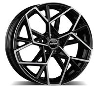 CERCHIO IN LEGA GMP CARTESIO PER SKODA KODIAQ 8X20 5X112 BLACK DIAMOND BZQ