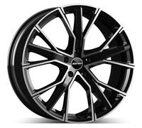 Cerchi in lega GMP GUNNER 18" 8J 5x112 ET 35 66.5 BLACK DIAMOND
