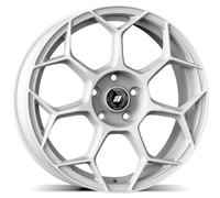 CERCHIO IN LEGA PER TOYOTA YARIS 8,0J18" 5X100 45 75 GMP RACEWAY BIANCO CORSA