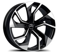 CERCHIO IN LEGA GMP REBEL PER AUDI E-TRON 9.5X22 5X112 BLACK DIAMOND AJO