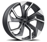 Cerchi in lega GMP REBEL 22" 9.5J 5x112 ET 36 66.5 MATT ANTHRACITE DIAMOND