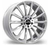 GMP Cerchio in lega Stellar 9x22 5x112 per Porsche Macan Turbo Argento C9F