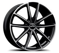 Cerchi in lega GMP TITAN 22" 11.5J 5x130 ET 63 71.6 BLACK DIAMOND
