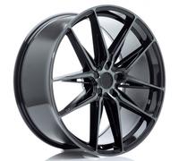 Cerchi in lega Japan Racing Jr44 10.0x22 Black Machined w/Tinted Face