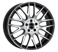 Cerchio in lega MAK ARROW 21X10 ET22 5x112 Black Mirror