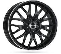 Cerchi In Lega Mak Arrow 8.5x21 5x112 Et27 Nero Brillante Bordo Lucido