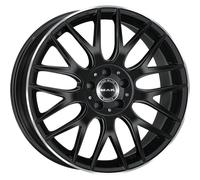Cerchio in Lega MAK ARROW-D 20x9,5 ET50 5x112 Gloss Black Mirror Ring