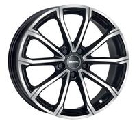 Cerchi in lega MAK DAVINCI 19" 8J 5x112 ET 40 76 BLACK MIRROR
