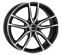 CERCHIO IN LEGA MAK EVO-D PER MERCEDES-BENZ 9.5x20 5x112 BLACK MIRROR MJ8