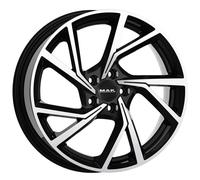 CERCHIO IN LEGA MAK KASSEL PER OPEL 7.5x17 5x110 BLACK MIRROR H08