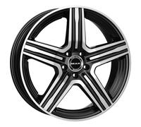 CERCHIO IN LEGA PER MINI COUNTRYMAN 9,0J19" 5X112 30 66,60 MAK LEWIS BLACK MIRRO
