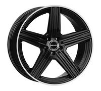 CERCHIO IN LEGA PER MERCEDES EQB 8,5J21" 5X112 51 66,60 MAK LEWIS GLOSS BLACK MI