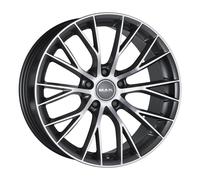 CERCHIO IN LEGA MAK MUNCHEN PER FORD KUGA II SERIE 8X18 5X108 GUN MET-MIRRO PV5